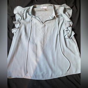 Nordstrom Rack Medium light baby blue blouse